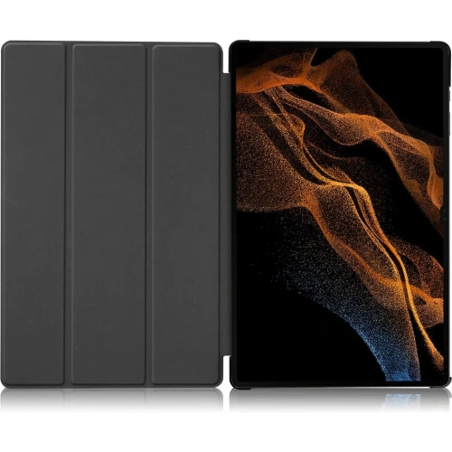 Kup Bizon Case Tab Croc Samsung Galaxy Tab S10 Ultra / S9 Ultra dunkelgrün - BIZ2408 - {ean13} - Sklep Home Screen