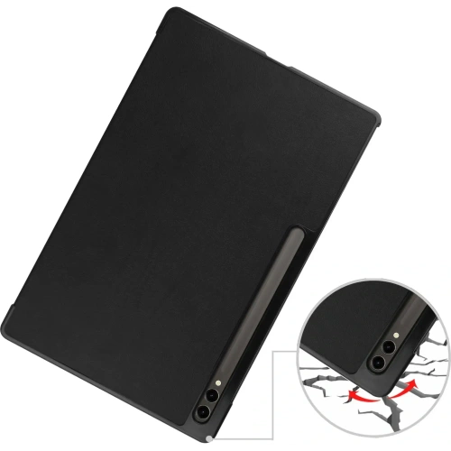 Kup Etui Bizon Case Tab Croc do Samsung Galaxy Tab S10 Ultra / S9 Ultra czarne - BIZ2409 - {ean13} - Sklep Home Screen