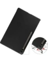 Kup Etui Bizon Case Tab Croc do Samsung Galaxy Tab S10 Ultra / S9 Ultra czarne - BIZ2409 - {ean13} - Sklep Home Screen