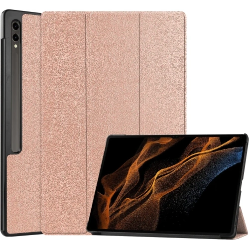 Kup Etui Bizon Case Tab Croc do Samsung Galaxy Tab S10 Ultra / S9 Ultra różowozłote - BIZ2410 - {ean13} - Sklep Home Screen