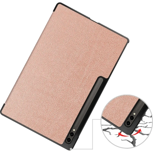 Kup Etui Bizon Case Tab Croc do Samsung Galaxy Tab S10 Ultra / S9 Ultra różowozłote - BIZ2410 - {ean13} - Sklep Home Screen
