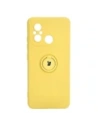 Buy Bizon Case Silicone Ring Sq Xiaomi Redmi 12C yellow - BIZ2411 - {ean13} - Home Screen Store Europe