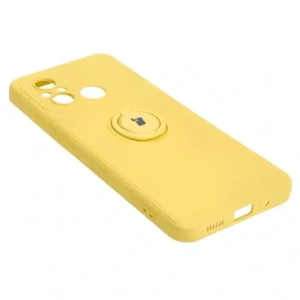 Kup Etui Bizon Case Silicone Ring Sq do Xiaomi Redmi 12C żółte - BIZ2411 - {ean13} - Sklep Home Screen