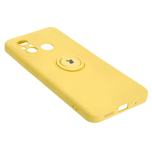 Buy Bizon Case Silicone Ring Sq Xiaomi Redmi 12C yellow - BIZ2411 - {ean13} - Home Screen Store Europe