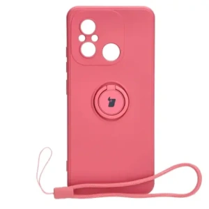 Kup Bizon Case Szilikon Gyűrű Sq Xiaomi Redmi 12C piszkos rózsaszín - BIZ2412 - {ean13} - Sklep Home Screen