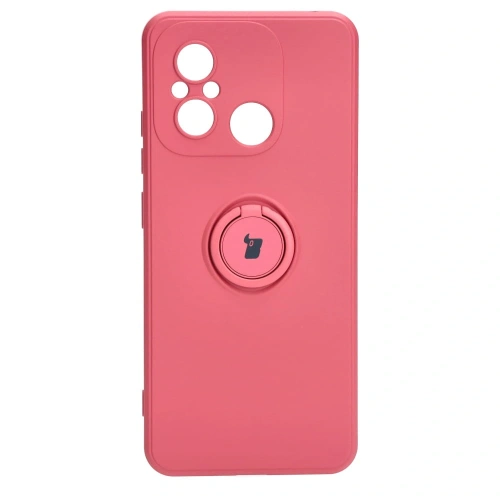 Kup Bizon Case Szilikon Gyűrű Sq Xiaomi Redmi 12C piszkos rózsaszín - BIZ2412 - {ean13} - Sklep Home Screen