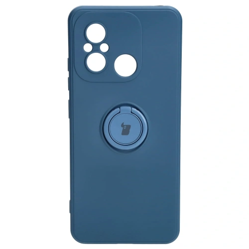 Kup Bizon Case Szilikon Gyűrű Sq Xiaomi Redmi 12C tengerészkék - BIZ2413 - {ean13} - Sklep Home Screen
