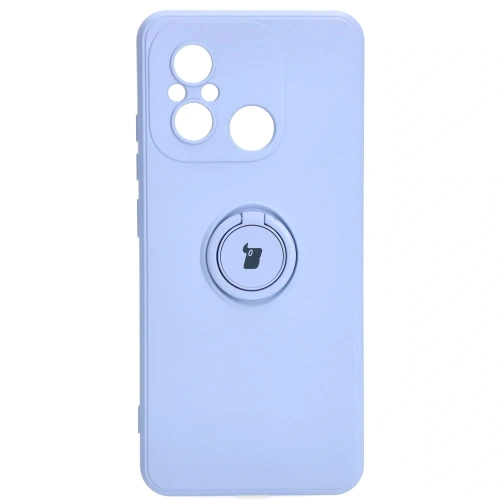 Kup Etui Bizon Case Silicone Ring Sq do Xiaomi Redmi 12C jasnofialové - BIZ2415 - {ean13} - Sklep Home Screen