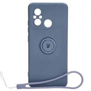 Kup Bizon Case Szilikon Gyűrű Sq Xiaomi Redmi 12C szürke - BIZ2416 - {ean13} - Sklep Home Screen