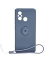 Kup Bizon Case Szilikon Gyűrű Sq Xiaomi Redmi 12C szürke - BIZ2416 - {ean13} - Sklep Home Screen