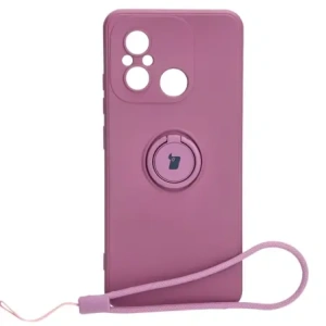 Kup Bizon Case Szilikon Gyűrű Sq Xiaomi Redmi 12C sötét lila - BIZ2417 - {ean13} - Sklep Home Screen