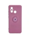 Kup Etui Bizon Case Silicone Ring Sq do Xiaomi Redmi 12C ciemnofioletowe - BIZ2417 - {ean13} - Sklep Home Screen