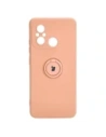 Kup Bizon Case Szilikon Gyűrű Sq Xiaomi Redmi 12C világos rózsaszín - BIZ2419 - {ean13} - Sklep Home Screen