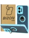 Kup Bizon Case Hybrid Ring Xiaomi Redmi Note 12 4G fumuriu cu un cadru de culoare albastră deschisă - BIZ2422 - {ean13} - Sklep Home Screen