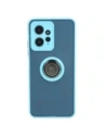 Kup Bizon Case Hybrid Ring Xiaomi Redmi Note 12 4G fumuriu cu un cadru de culoare albastră deschisă - BIZ2422 - {ean13} - Sklep Home Screen
