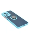 Buy Bizon Case Hybrid Ring Xiaomi Redmi Note 12 4G smoky with a light blue frame - BIZ2422 - {ean13} - Home Screen Store Europe