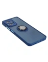 Kup Bizon Case Hybrid Ring Xiaomi Redmi Note 12 4G fumuriu cu un cadru albastru închis - BIZ2424 - {ean13} - Sklep Home Screen