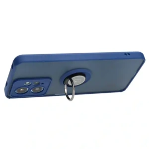 Kup Bizon Case Hybrid Ring Xiaomi Redmi Note 12 4G füstös színű, sötétkék kerettel - BIZ2424 - {ean13} - Sklep Home Screen