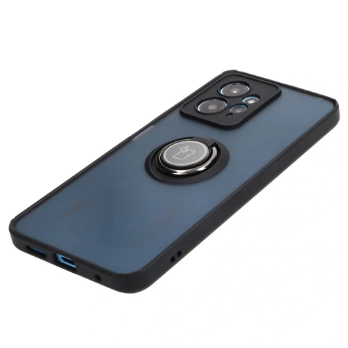 Buy Bizon Case Hybrid Ring Xiaomi Redmi Note 12 4G smoky with a black frame - BIZ2425 - {ean13} - Home Screen Store Europe
