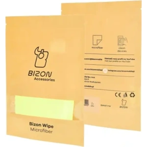Ściereczka z mikrofibry Bizon Wipe Solo 35 x 35 cm 1 sztuka żółta