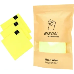 Zestaw ściereczek z mikrofibry Bizon Wipe Trio 35 x 35 cm 3 sztuki żółte