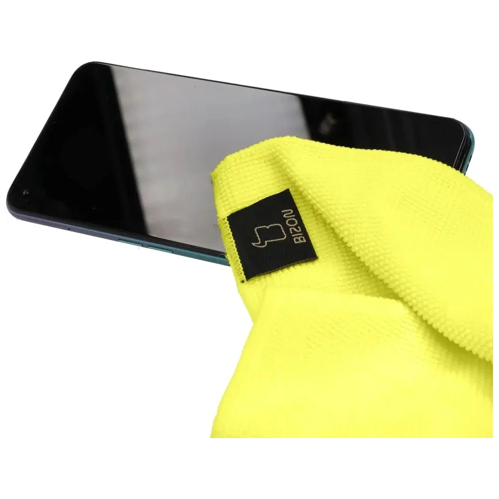 Zestaw ściereczek z mikrofibry Bizon Wipe Trio 35 x 35 cm 3 sztuki żółte