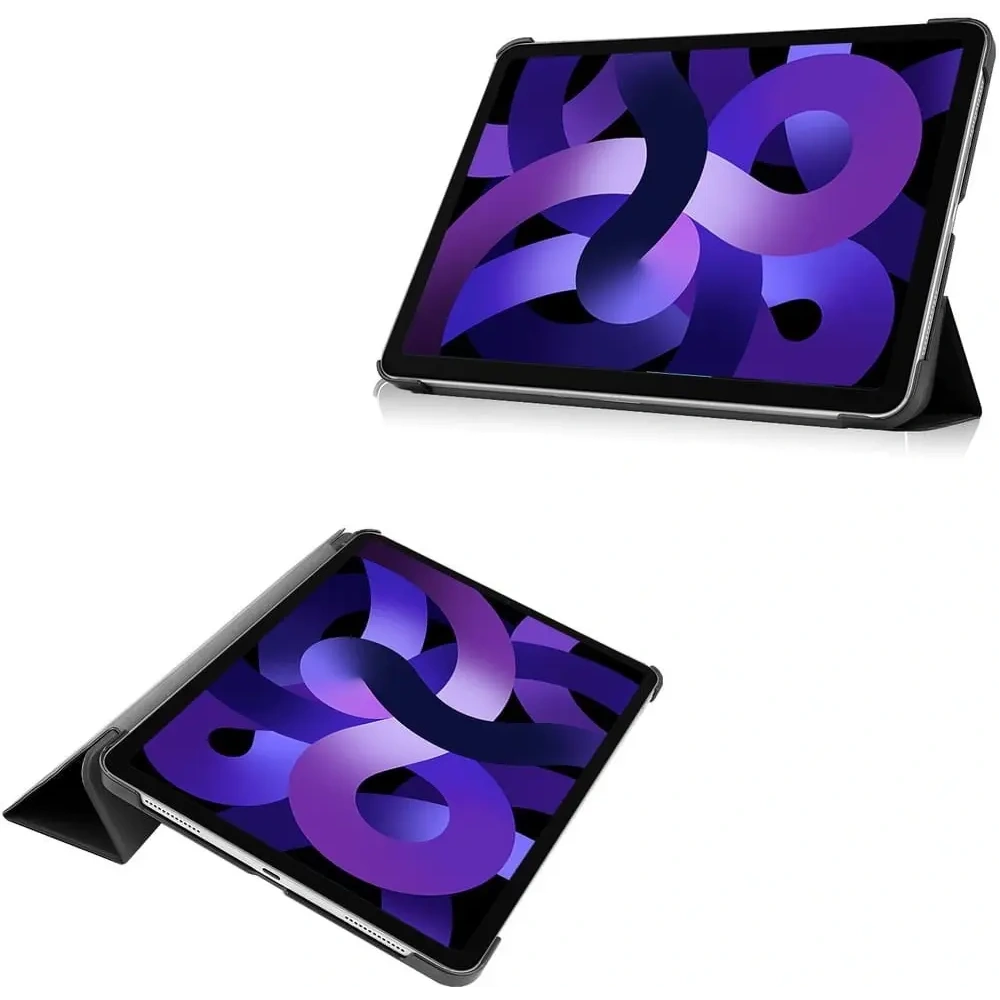 Etui Bizon Case Tab Croc do Apple iPad Air 6 / Air 5 / Air 4 czarne