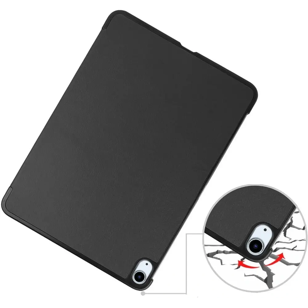 Etui Bizon Case Tab Croc do Apple iPad Air 6 / Air 5 / Air 4 czarne