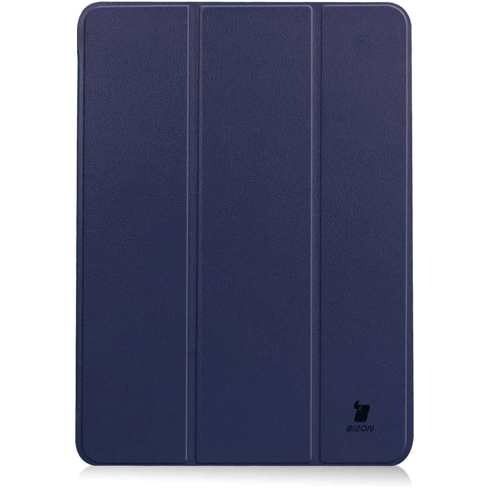 Etui Bizon Case Tab Croc do Apple iPad Air 6 / Air 5 / Air 4 granatowe