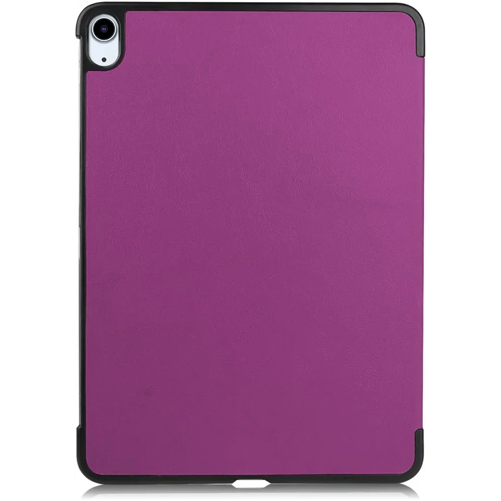 Etui Bizon Case Tab Croc do Apple iPad Air 6 / Air 5 / Air 4 ciemnofioletowe