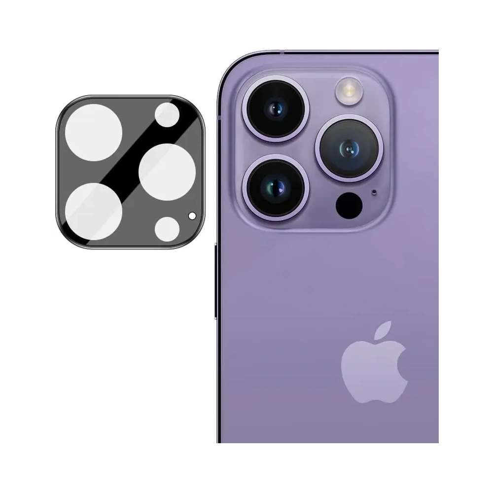 Szkło na aparat Bizon Glass Lens do Apple iPhone 15 Pro / Apple iPhone 15 Pro Max [2 PACK]