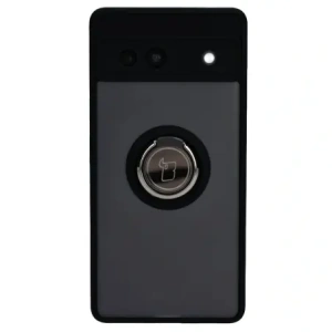 Kup Bizon Case Hybrid Ring Google Pixel 7A fumuriu cu un cadru negru - BIZ2435 - {ean13} - Sklep Home Screen