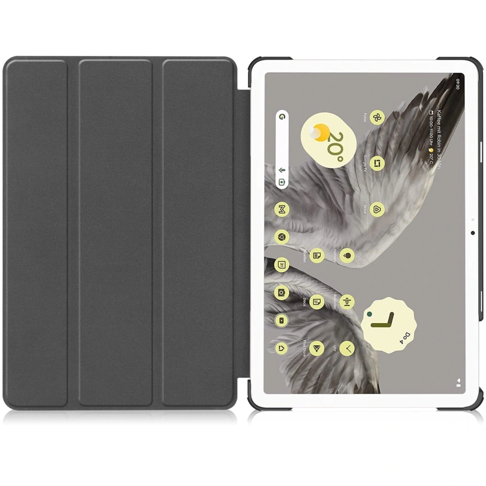 Etui Bizon Case Tab Croc do Google Pixel Tablet granatowe