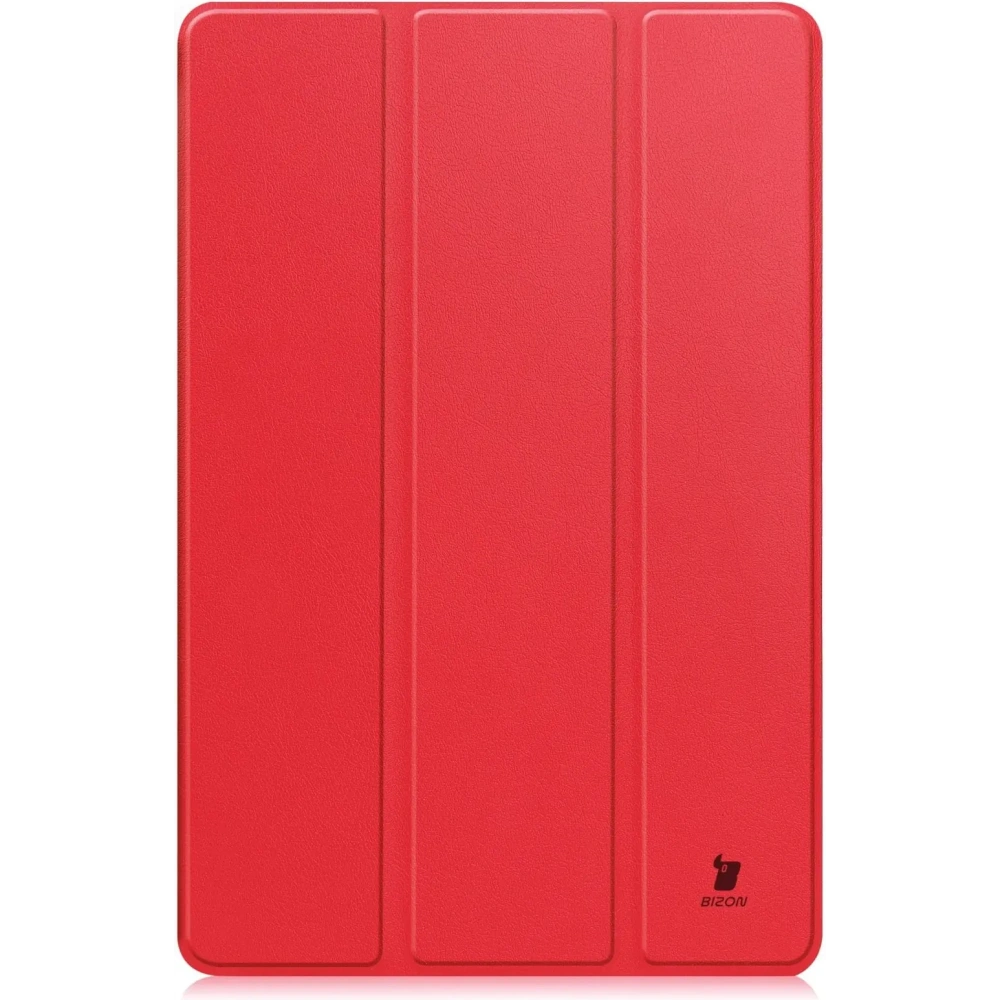 Etui Bizon Case Tab Croc do Google Pixel Tablet czerwone