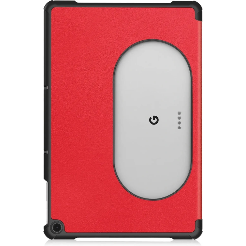 Etui Bizon Case Tab Croc do Google Pixel Tablet czerwone