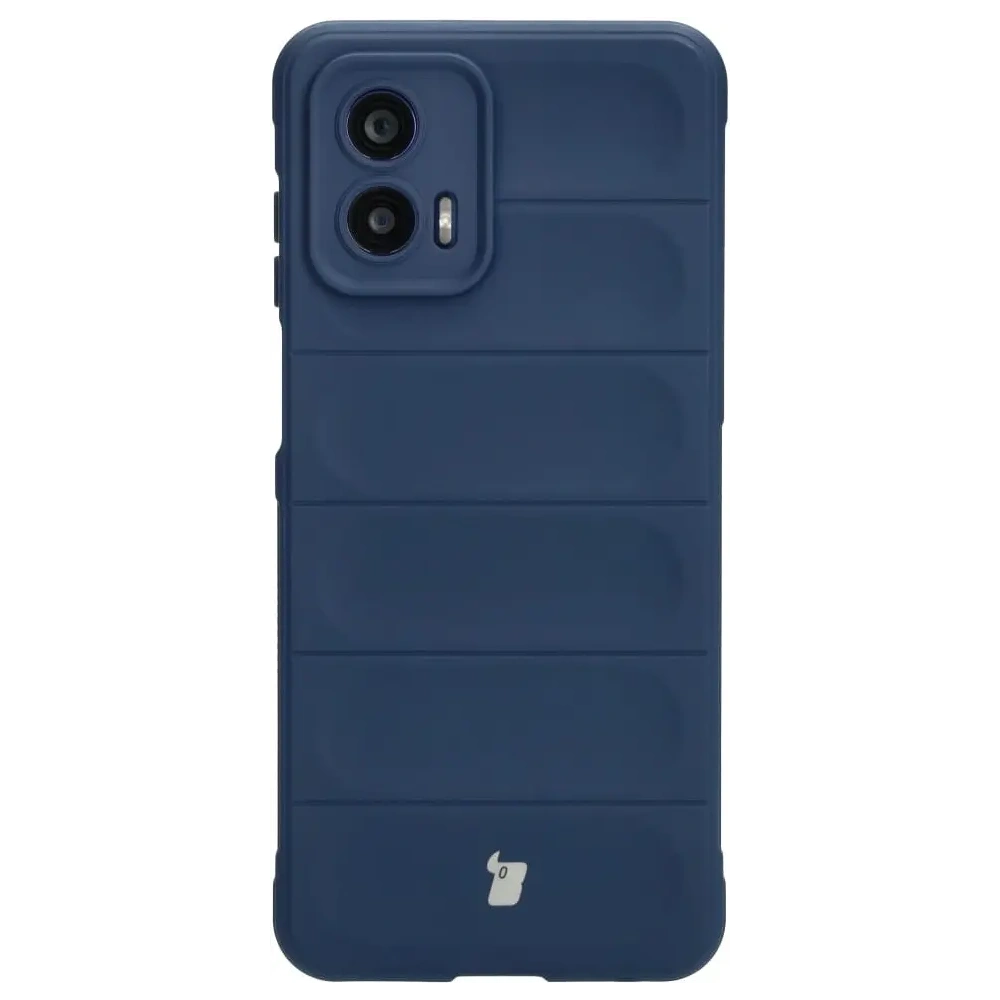 Pancerne etui Bizon Case Tur do Motorola Moto G73 5G granatowe
