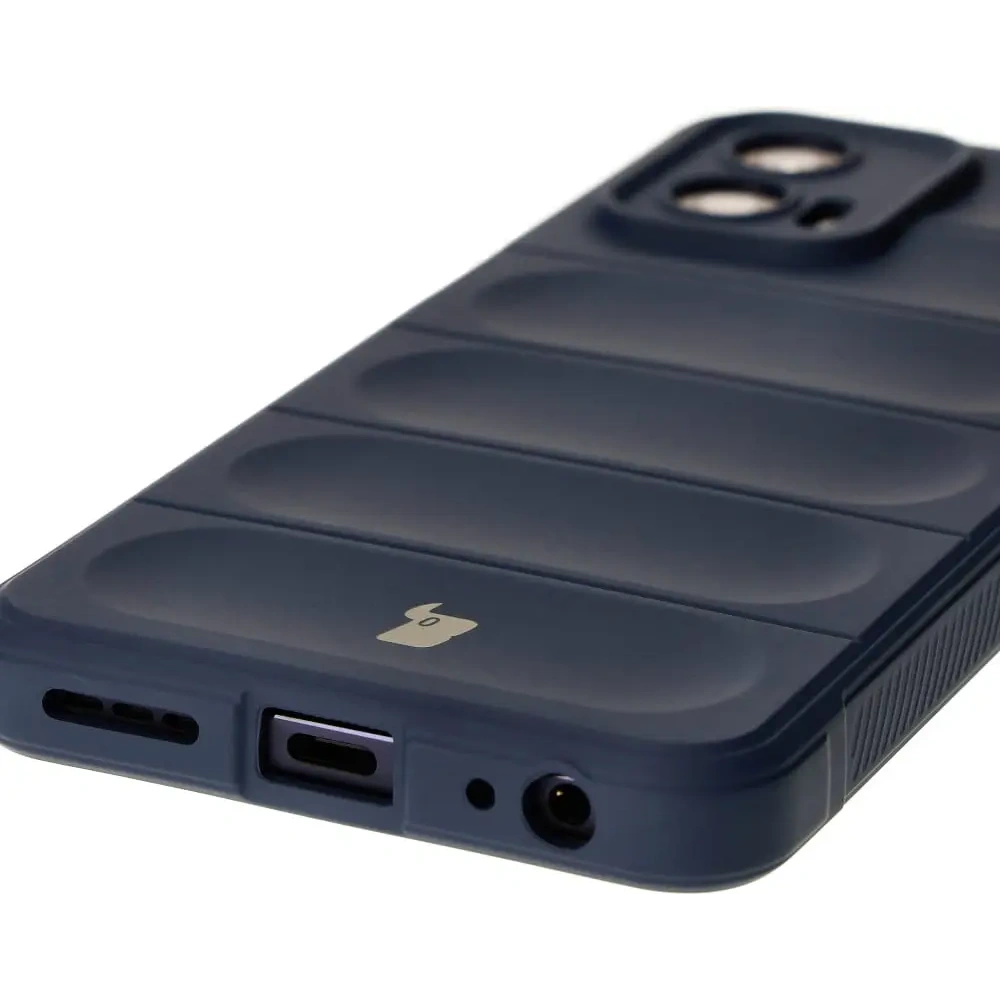 Pancerne etui Bizon Case Tur do Motorola Moto G73 5G granatowe