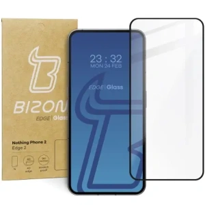 Kup Zesílené sklo Bizon Glass Edge 2 pro Nothing Phone 2 černé - BIZ2442 - {ean13} - Sklep Home Screen