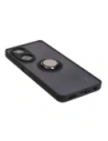 Kup Pouzdro s úchopem na prst Bizon Case Hybrid Ring pro Oppo A98 5G kouřové s černým rámem - BIZ2444 - {ean13} - Sklep Home Screen