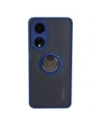 Kup Etui s úchytem na prst Bizon Case Hybrid Ring pro Oppo A98 5G kouřové s modrým rámečkem - BIZ2445 - {ean13} - Sklep Home Screen