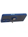Kup Bizon Case Hybrid Ring Oppo A98 5G fumuriu cu un cadru bleu marin. - BIZ2445 - {ean13} - Sklep Home Screen