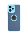 Kup Bizon Case Hybrid Ring Xiaomi Redmi 12 füstös szürke világoskék kerettel - BIZ2448 - {ean13} - Sklep Home Screen