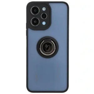 Kup Bizon Case Hybrid Ring Xiaomi Redmi 12 fumuriu cu un cadru negru - BIZ2449 - {ean13} - Sklep Home Screen