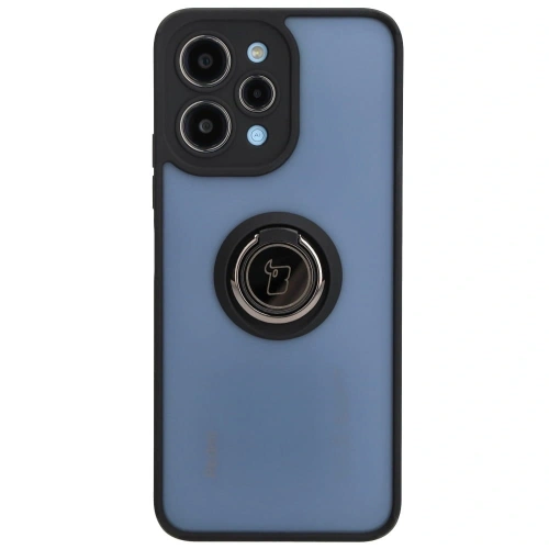 Buy Bizon Case Hybrid Ring Xiaomi Redmi 12 smoky with a black frame - BIZ2449 - {ean13} - Home Screen Store Europe