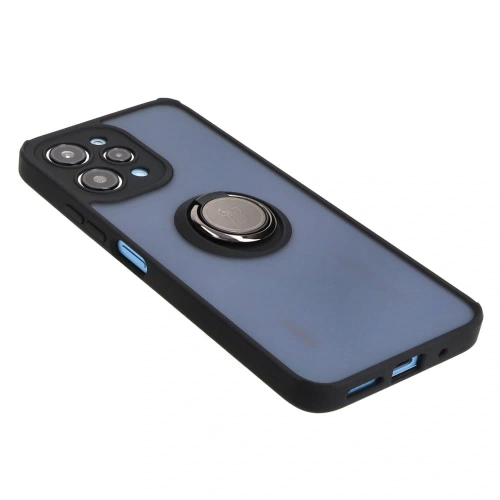 Buy Bizon Case Hybrid Ring Xiaomi Redmi 12 smoky with a black frame - BIZ2449 - {ean13} - Home Screen Store Europe