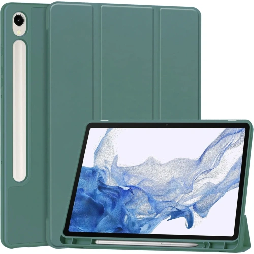 Kup Bizon Case Tab Lizard Samsung Galaxy Tab S9 sötétzöld - BIZ2451 - {ean13} - Sklep Home Screen