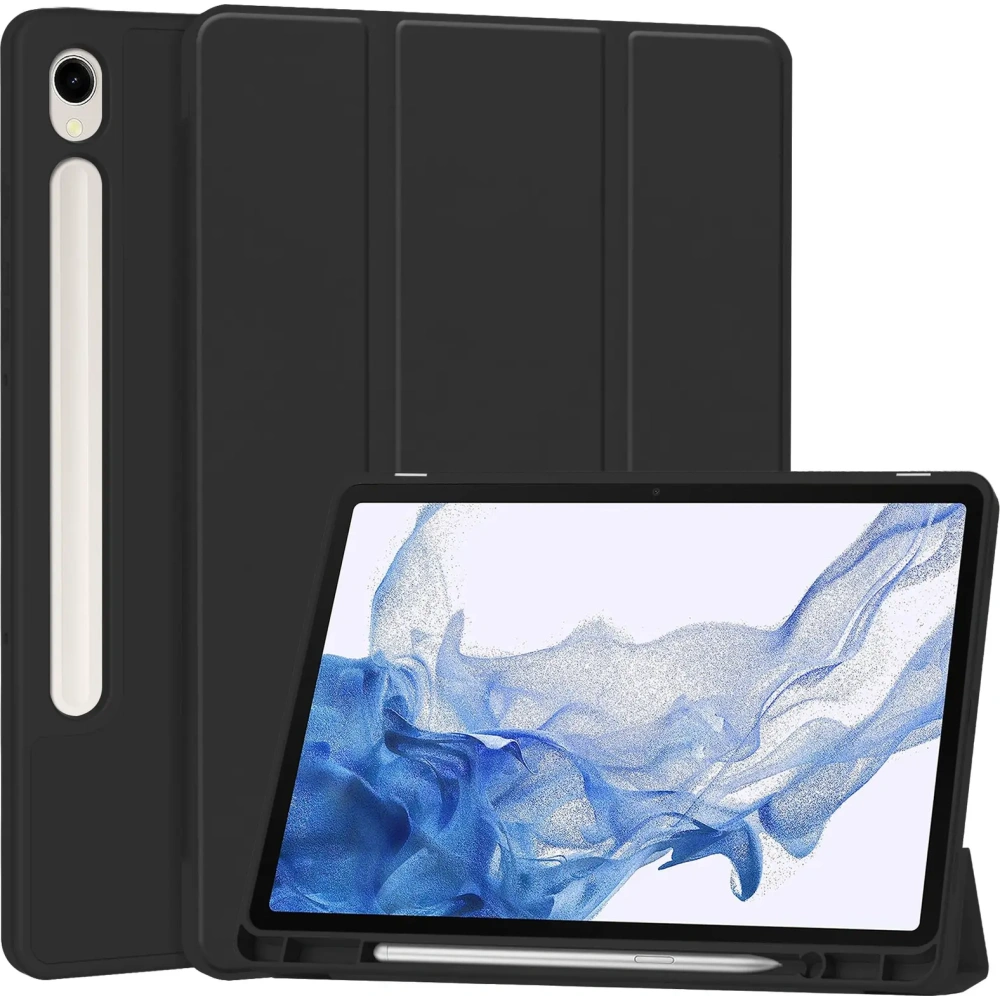 Etui Bizon Case Tab Lizard do Samsung Galaxy Tab S9 czarne