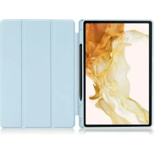 Kup Etui Bizon Case Tab Lizard do Samsung Galaxy Tab S10 Plus /S9 Plus błękitne - BIZ2454 - {ean13} - Sklep Home Screen