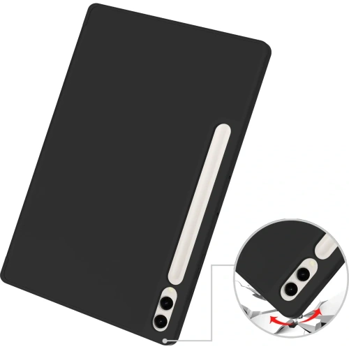 Kup Bizon Case Tab Lizard Samsung Galaxy Tab S10 Plus / S9 Plus fekete - BIZ2455 - {ean13} - Sklep Home Screen