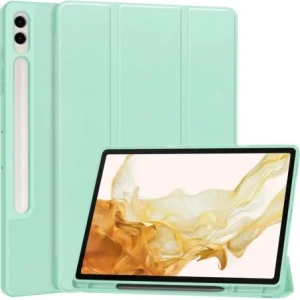 Kup Etui Bizon Case Tab Lizard do Samsung Galaxy Tab S10 Plus / S9 Plus miętowe - BIZ2456 - {ean13} - Sklep Home Screen